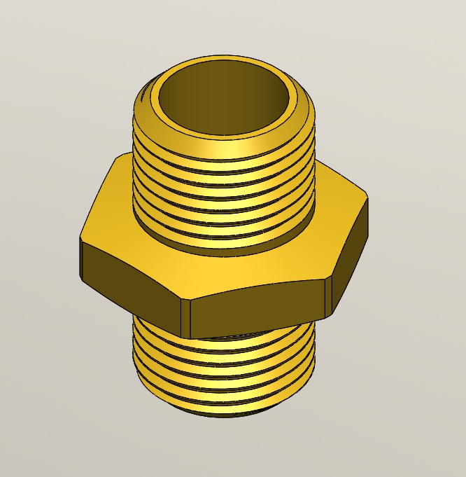 六角G1螺纹接头_ 2‘‘